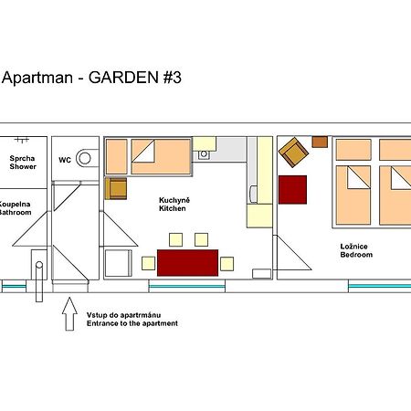 Apartmany Pod Divadlem Зноймо Экстерьер фото